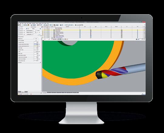 16 HELITRONIC POWER DIAMOND 400 HELITRONIC TOOL STUDIO z licencją na obróbkę elektroerozyjną 1 Oszczędność czasu dzięki przejrzystej i prostej obsłudze Symulacja szlifowania i/lub obróbki