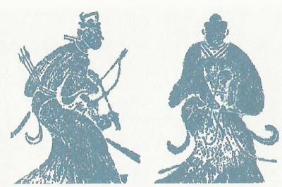 QIN, HAN, TRZY KRÓLESTWA III w. p.n.e. - III w. n.e. W końcowym okresie epoki Walczących Królestw (V - III w. p.n.e.) największą potęgę uzyskało państwo Qin, stopniowo podbijając pozostałe "państwa środka".