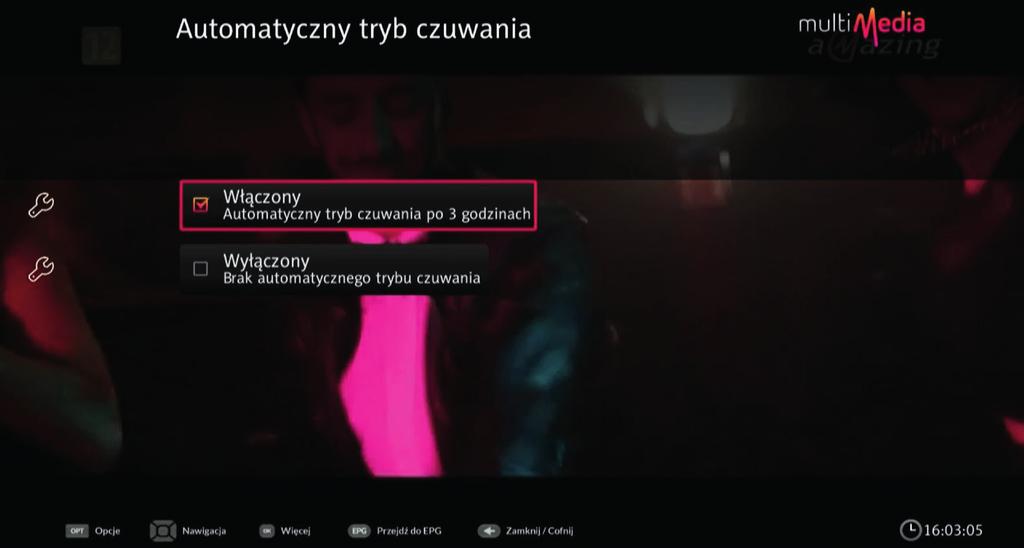 Numerowanie list ulubionych pozwala ustawić domyślny sposób numerowania list Ulubionych Według indeksu wszystkie wybrane kanały na liście będą miały kolejną numerację (1,2,3 itd.