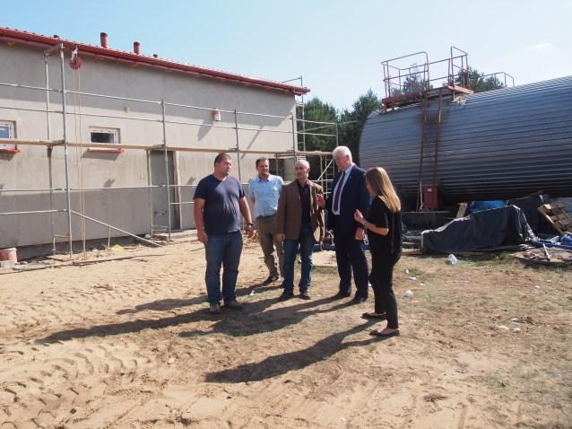 zagospodarowanie terenu; Wykonanie robót instalacyjnych stacji; Wykonanie rurociągów zewnętrznych; Wykonanie zbiorników retencyjnych; Prace budowlane przy studni głębinowej nr 2; Wykonanie