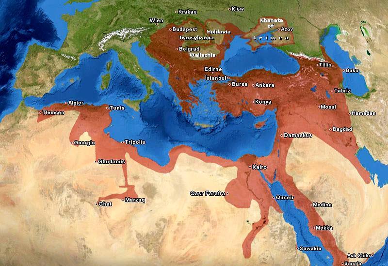 Wielkie odkrycia geograficzne Europejczyków W XIV wieku powstało na terenach dzisiejszej Turcji wielkie i potężne Imperium