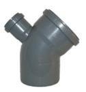 Trójnik kolanowy 45 O Zasuwa burzowa 50 szt. K-ZB-050 110x50x45x90 szt.