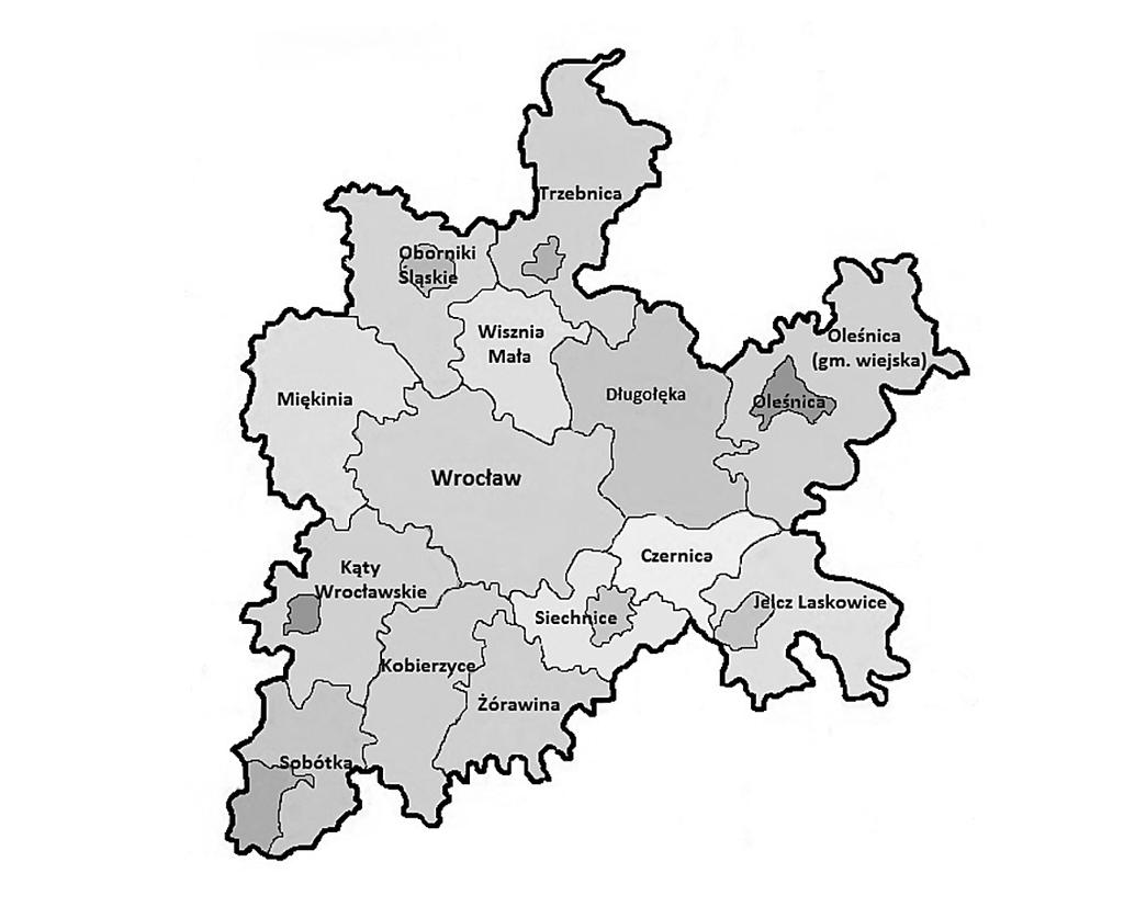 Miejski obszar funkcjonalny Wrocławia jako rdzeń województwa dolnośląskiego 211 Podstawowym celem ZIT jest zrównoważony rozwój obszarów miejskich [Rozporządzenie 1301/2013, art. 7 ust. 2].