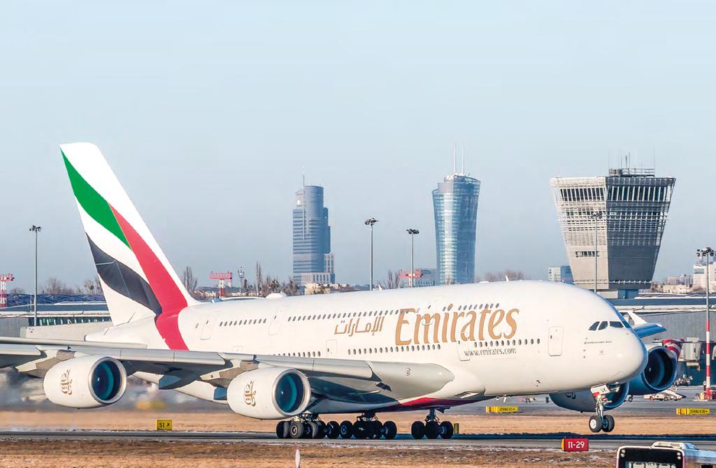 WELCOME AIRPORT SERVICES PARTNER OBSŁUGA SAMOLOTU AIRBUS A380 Linie lotnicze Emirates kompleksowo szkolą swoje załogi.