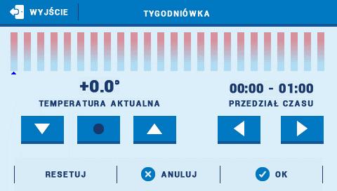 Czujnik źródła Funkcja umożliwia wybór czujnika, którego wartość będzie brana pod uwagę przy załączaniu / wyłączaniu pompy bufora. 8.14.