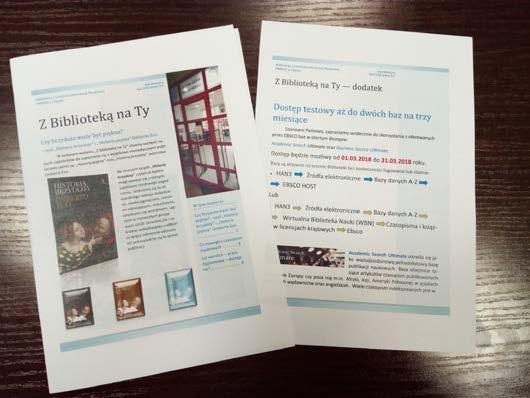 Dostęp do podstawowych funkcji katalogu bibliotecznego oraz wielu innych aspektów oferuje na bieżąco aktualizowana strona internetowa Biblioteki: http://wsm.opole.pl/773/5116/aktualnosci-biblioteka.