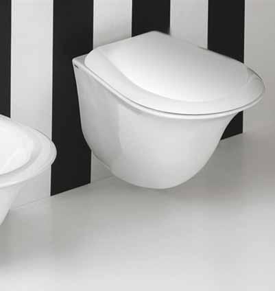 Komplet wc Miska wc wisząca 560x365 mm, VLS