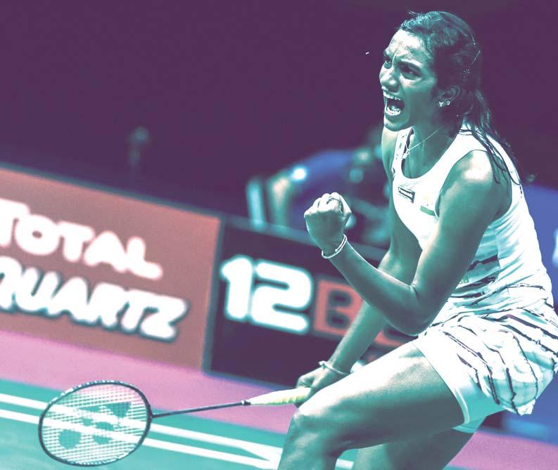30 BADMINTON 2018 VOLTRIC Pusarla V. Sindhu Pusarla V.