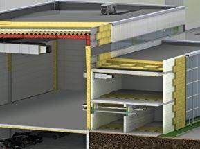 ROCKWOOL rieši tepelné požiadavky a ponúka systémové riešenia v oblasti akustiky a požiaru.