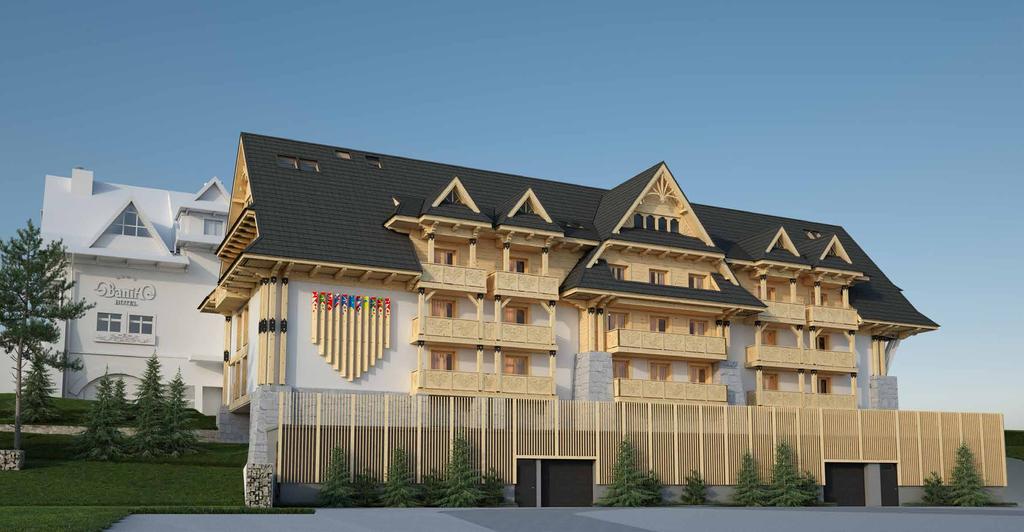 NADCHODZĄCE Ziany Cały hotel przejdzie szereg przekształceń, które udoskonalą jego funkcjonowanie.