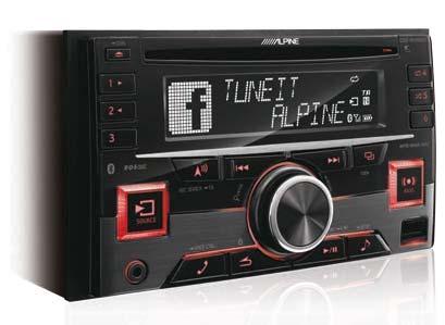 ustawień dźwięku cyfrowo-analogowy (DAC) 9-pasmowy korektor parametryczny Obsługa aplikacji Alpine TuneIt Wbudowany moduł Bluetooth Strumieniowanie audio za pośrednictwem Bluetooth Współpraca z
