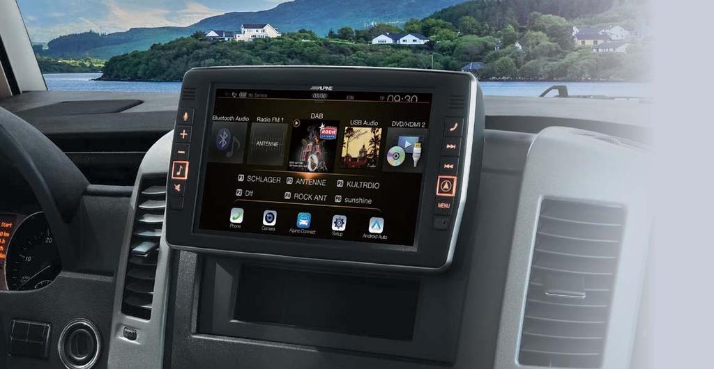 Mercedes-Benz Sprinter Gigantyczny 9-calowy ekran dotykowy o wysokiej