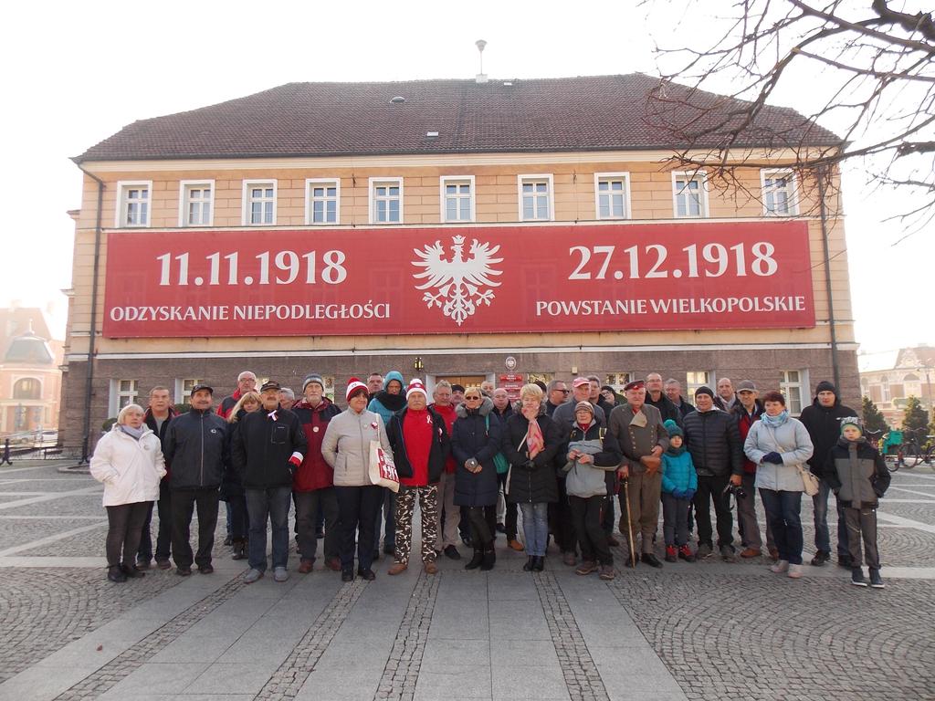 Po uroczystości uczestnicy Rajdu udali się na spacer po Pleszewie pod przewodnictwem samego prezesa Oddziału PTTK w Pleszewie pana Marcina Czerwińskiego.