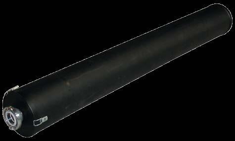 wydechu sprężonego powietrza Opis Gwint Numer artykułu Tłumik wydechowy z mosiądzu/aluminium, długość: 360 mm,