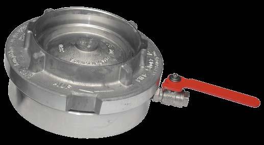 Storz złączka aluminiowa, system Weber Zaślepka Storz aluminiowa, z zabezpieczeniem ciśnieniowym
