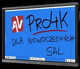 2 AKTYWNA TABLICA - MONITORY INTERAKTYWNE 14 000 PLN Zestaw Monitor interaktywny 1 monitor interaktywny Avtek TouchScreen 55 Pro4K komputer Avtek OPS Pro4K Celeron Zestaw Monitor interaktywny 2