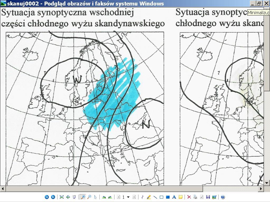 cumulus o niewielkim rozwoju nie dających żadnych opadów i zanikających przed wieczorem. Pojawiają się przed południem w odległości kilkunastu kilometrów od brzegu, zanikają przed wieczorem.