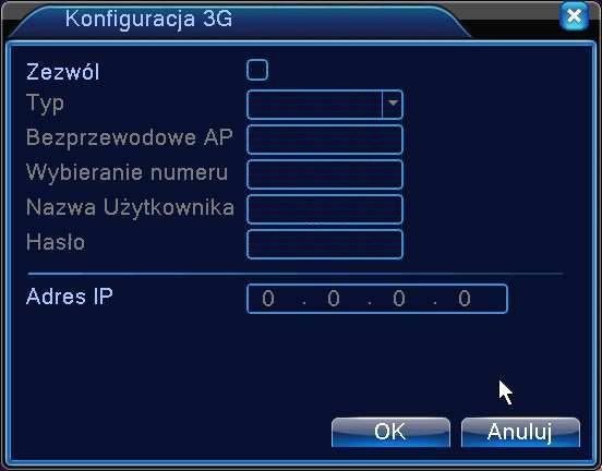 Rodzaj Protokołu: Wybierz GENERAL. Zezwól: Zaznacz aby aktywować funkcję. Nazwa Serwera: Adres IP Serwera alarmów. Port: Port urządzenia.