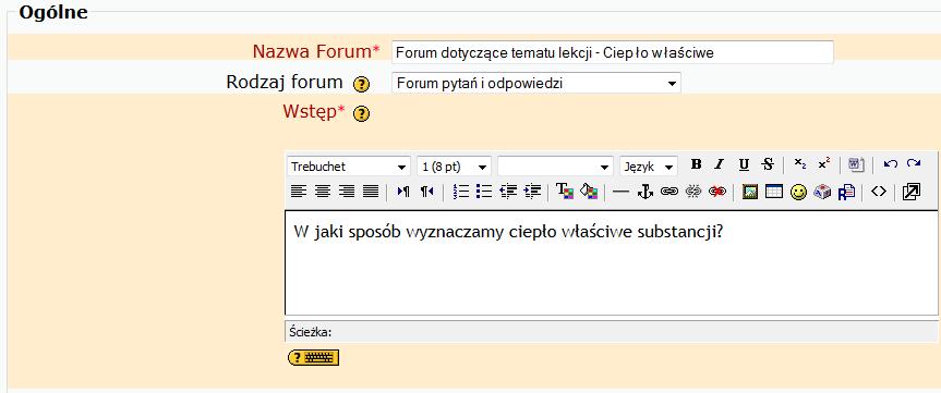 zadajemy pytanie do pracy domowej.