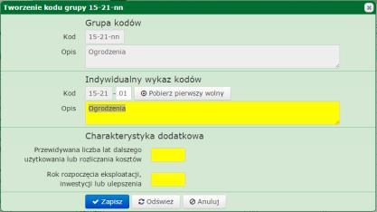 Większość tabel ma charakter dynamiczny: można wpisać w nich dowolną ilość wierszy. 14.7.