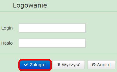 Przypomnienie hasła polega na jego utworzeniu. W tym celu: 6.1. Należy kliknąć na link Nie pamiętam hasła na stronie logowania się do Systemu: 6.2.