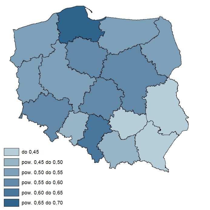Wzór dla wyznaczenia Wskaźnika Dostępności Infrastruktury Szerokopasmowej jest przedstawiony poniżej: gdzie: Wskaźnik Konkurencji Infrastruktury Szerokopasmowej o określonej przepustowości P na