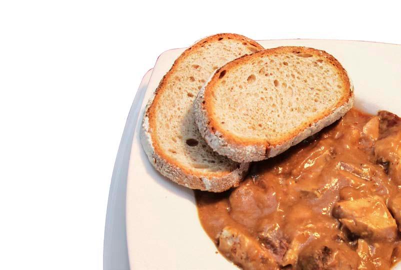 Dania barowe Fertiggerichte Flaczki 9,00 zł Kaszanka domowa krupniok 7,00 zł Zapiekanka 9,00 zł Kaldaunen Graupenwurst Krupniok Überbackenes Baguette