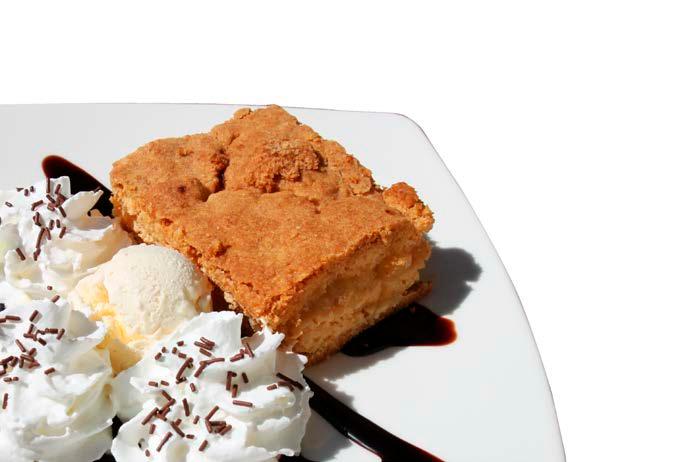 Desery Desserts Ciasto domowe 1 szt 3,00 zł Deser wg. fantazji szefa 11,00 zł Hausgemachter Kuchen 1 Stk.