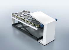 SheetMaster szybkie i bezpieczne podawanie i odbiór z maszyny, zdejmowanie ze stosu i sortowanie ShearMaster równoczesne z procesem obróbczym