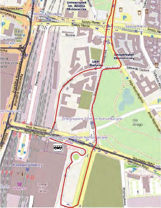 Kształtowanie mobilności W obu przypadkach zwiększy się przepustowość Ronda Kaponiera.
