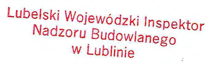 7355/C/10/2013 odmawiającej uchylenia decyzji PINB w Parczewie z dnia 17.08.2012 r., znak: PINB.