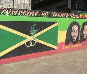 Trench Town Culture Yeard Małe muzeum zlokalizowane w historycznym podwórzu, gdzie