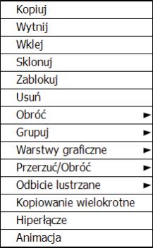 O programie... wyświetla informacje o oprogramowaniu Zakończ kończy pracę oprogramowania 13.