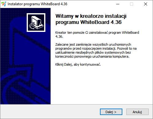 exe", zainstaluj oprogramowanie.