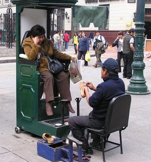 Mają imponujący wybór czyścideł i past.