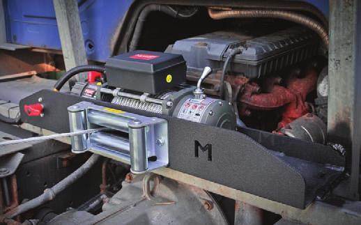 terenowych i pick up. Płyty montażowe wyciągarek More 4x4 wykonane są ze stali o grubości 6 mm i dedykowane są do konkretnych modeli aut.