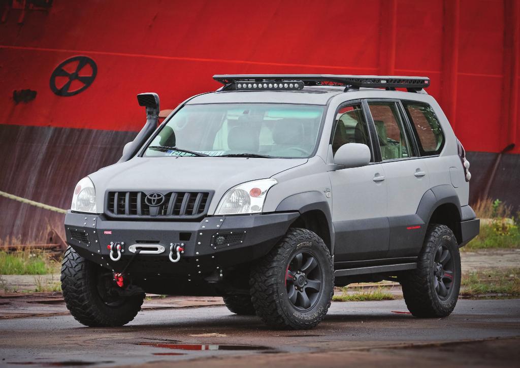 MORECRUISER Toyota Land Cruiser J120 to auto, które coraz częściej będziemy widywali na offroadowych szlakach.