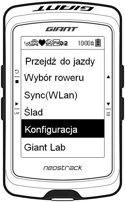 Sprawdź podręczniki techniczne licznika rowerowego, aby go sparować z urządzeniem Giant Power Pro.