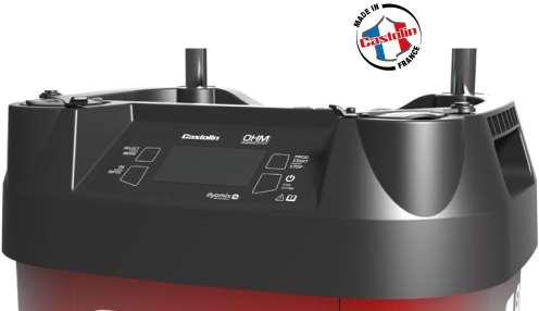 Dane techniczne PRODUKCJA WODORU/TLENU Ciśnienie robocze... 1,4 bara Max. prędkość przepływu... 550 l/h Czas działania1 godz. przy 100% pomiędzy dwoma napełnieniami Temperatura płomienia.
