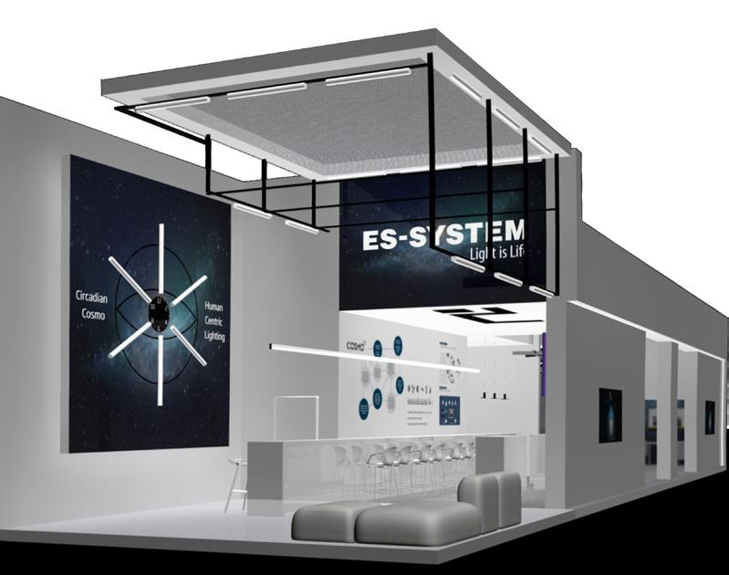 Ekspozycja ES-SYSTEM Innowacyjne produkty i nowoczesne technologie ES-SYSTEM swoją obecność na targach poświęci na prezentację produktów wyposażonych w najnowszą technologię CIRCADIAN zamkniętą w