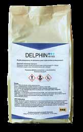 Delphin 69 WG Acrobat MZ 69 WG ziemniak, pomidor w gruncie, pomidor pod osłonami, ogórek w gruncie, cebula dimetomorf 9% (90 g/kg); mankozeb 60% (600 g/kg) alternarioza, zaraza ziemniaka, antraknoza