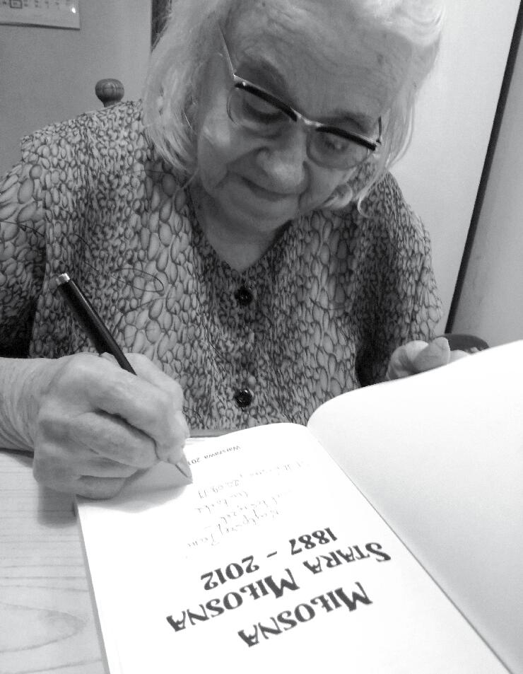 Wspomnienie śp. Barbary Buczek-Płachtowej 29 stycznia 2018 roku zmarła w wieku 85 lat śp. Barbara Buczek-Płachtowa, archeolog, pisarka, popularyzatorka historii Starej Miłosny.