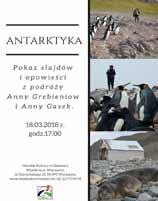 malarki, poetki, pisarki. POWRÓĆMY JAK ZA DAW- NYCH LAT Koncert z okazji Dnia Kobiet w wykonaniu Julity Kożuszek.