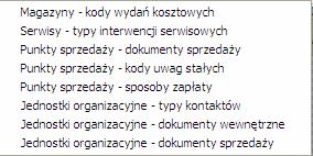 - Oddziały, pozwala na dodanie nowego Oddziału w ramach Przedsiębiorstwa. - Działy, pozwala na dodanie nowego Działu w ramach Oddziału.