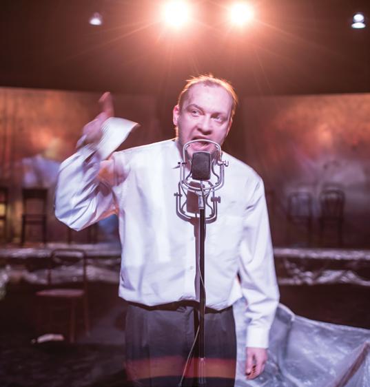 NA AFISZU BENIAMIN M. BUKOWSKI MOSDORF. REKONSTRUKCJA DRAMAT BIOGRAFICZNY 80 minut Reżyseria: BENIAMIN M.
