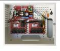 Zasilacze PoE TTE / SWITHE PULSR, VISR xpoe4/e xpoe4/m/ip56 xpoe8/e xpoe8/l/ip56 xpoe8/ups/f xpoe4/ext Switch PoE dla 4 kamer IP (4 x PoE + 2 x LN) niezarządzalny z zasilaczem 48V96W w obudowie