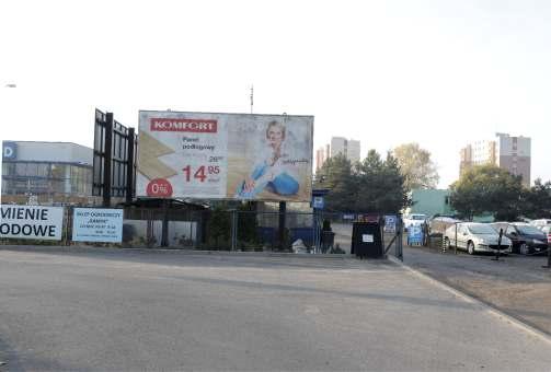 Aleja 500 Lecia Piły - wjazd na parking PRAKTIKER PR3 300 x 600 Centrum miasta - Al.