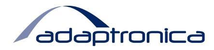: +48 22 751 66 82 tel./fax: +48 22 751 66 83 email: biuro@adaptronica.pl 2.