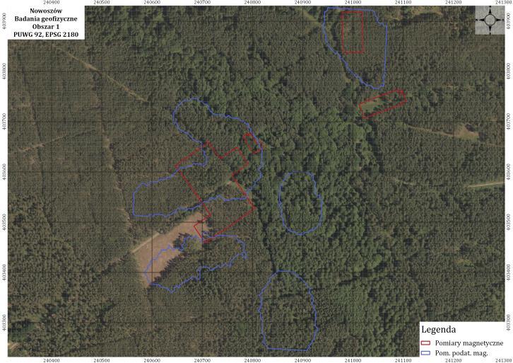 1. Wstęp Nieinwazyjne badania archeologiczne wykonane zostały w 2017 r. na terenie opuszczonej miejscowości Nowoszów (województwo lubuskie, powiat żegański, gmina Iłowa).