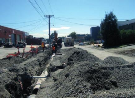 Na terenie zakładów przemysłowych Kingston (Australia), lata realizacji: 2008 2013 Teren zakładów przemysłowych poddano gruntownej rewitalizacji, która objęła m. in.